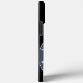 Schwarzer Typ im Hoodie Rapping auf dem Mic Case-Mate iPhone Hülle (Rückseite / Rechts)