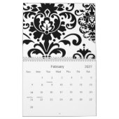 Schwarzer u. des Weiß-2010 Kalender (Feb 2027)