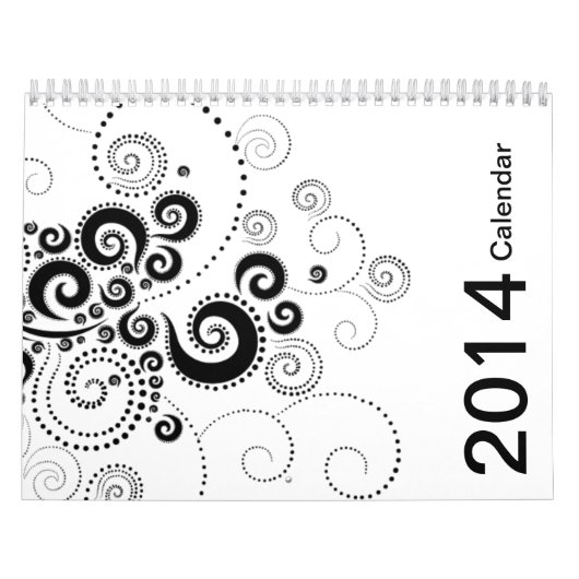 Schwarzer u. des Weiß-2014 Kalender (Titelbild)