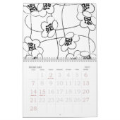 Schwarzer u. des Weiß-2015 Kalender (Feb 2027)