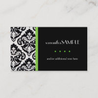 Schwarzer u. weißer Damast, Schlüssel Limon