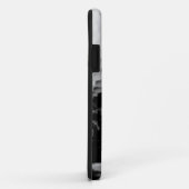 Schwarzer u. weißer Golfball kundenspezifischer Case-Mate iPhone Hülle (Hinten/Rechts)