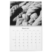 Schwarzer u. weißer Kalender der Fotografie-2012 (Mär 2027)