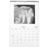 Schwarzer u. weißer Kalender der Rosen-2009 (Mär 2026)