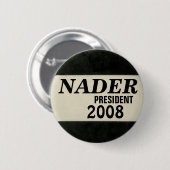 Schwarzer u. weißer Knopf Nader Button (Vorne & Hinten)