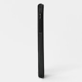 Schwarzer u. weißer Longboarding iPhone 5/5S Case-Mate iPhone Hülle (Hinten/Links)