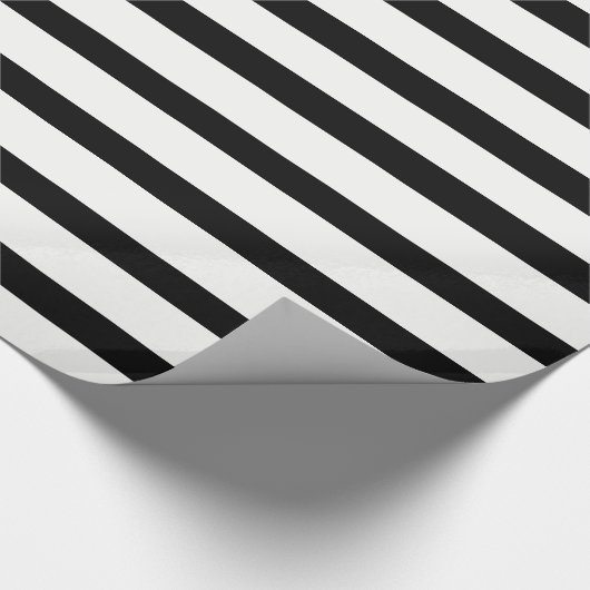 Schwarzer u. weißer oder schwarzer u. geschenkpapier (Ecke)