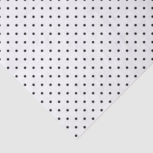 Schwarzer u. weißer Schweizer punktiert | Seidenpapier (Ausschnitt)
