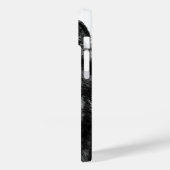 Schwarzer u. weißer Wolf-Augen Case-Mate iPhone Hülle (Rückseite / Links)