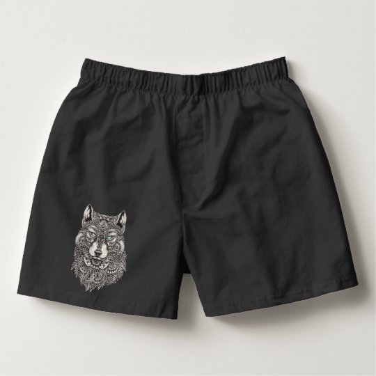 wolf boxer shorts