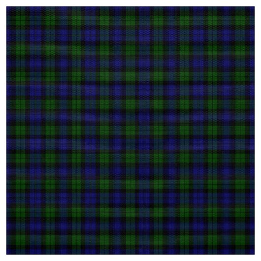 Schwarzer UhrTartan Stoff (Muster)