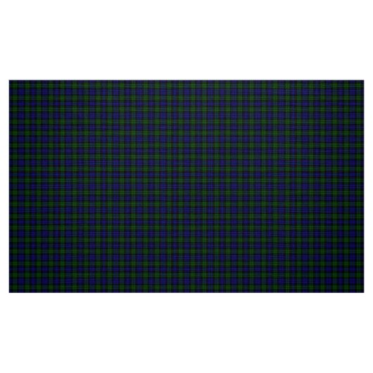Schwarzer UhrTartan Stoff (Fat Quarter (45,7 x 55,9 cm))