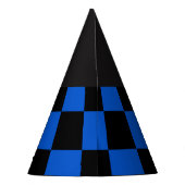 Schwarzer und Blau - Italienischer Fußballclub - I Partyhütchen (Rückseite)