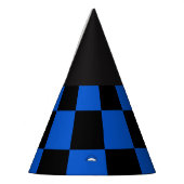 Schwarzer und Blau - Italienischer Fußballclub - I Partyhütchen (Links)