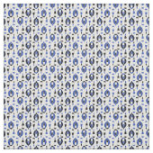Schwarzer und Blauer Wein Muster Stoff (Muster)