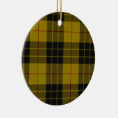 Schwarzer und gelber schottischer Clan MacLeod Keramik Ornament (Rechts)