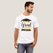 Schwarzer und gelber Text Benutzerdefiniert Mens W T-Shirt (Vorne ganz)