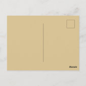 SCHWARZER UND GOLDABSCHLUSS, EINFÜGEN 4.25 X 5.6 POSTKARTE (Rückseite)