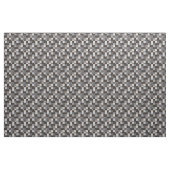 Schwarzer und grauer Pixelated Muster| Gamer Stoff (Fat Quarter (45,7 x 55,9 cm))