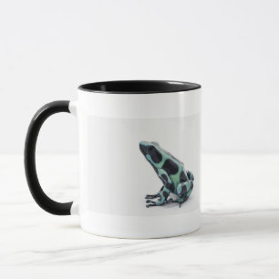 Schwarzer und grüner Gift-Pfeil-Frosch Tasse