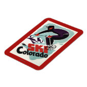 Schwarzer und Lila Kleiderschiff Magnet (Linke Seite)