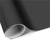 Schwarzer und Silberner Glitzer Geschenkpapier (Rolleneckpunkt)