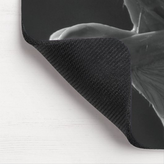 Schwarzer und weißer Adler Mousepad (Ecke)