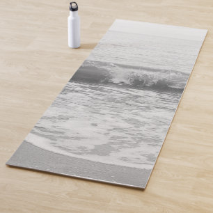 Schwarzer und weißer Atlantik Bliss 1 Yogamatte