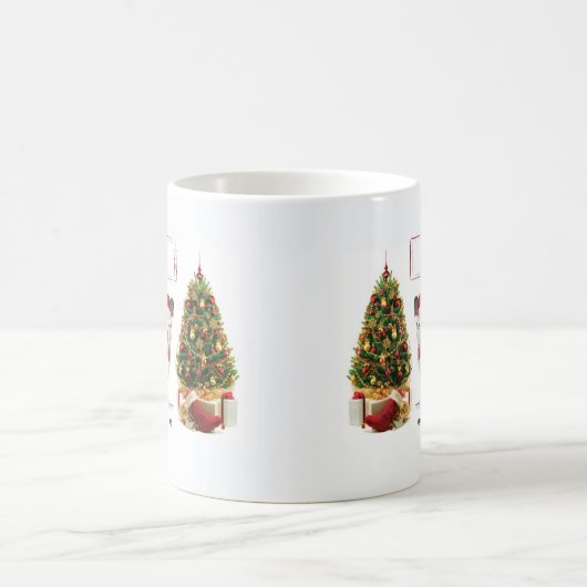 Schwarzer und weißer Bulldogge Kaffeetasse (Mittel)