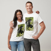 Schwarzer und weißer Colobus-Affe T-Shirt (Unisex)