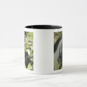 Schwarzer und weißer Colobus-Affe Tasse (Zentrum)