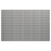 Schwarzer und weißer Gingham-Karo Stoff (Yard (91,4 cm))