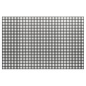 Schwarzer und weißer Gingham-Karo Stoff (Fat Quarter (45,7 x 55,9 cm))