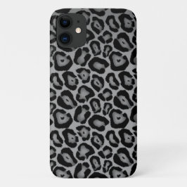 Schwarzer und weißer Leopard Case-Mate iPhone Hülle