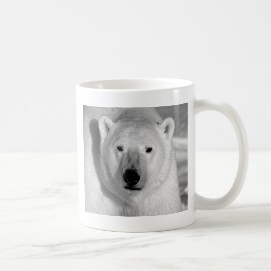 Schwarzer und weißer Polar Kaffeetasse (Rechts)