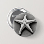 Schwarzer und Weißer Seeteufel Button (Vorne & Hinten)