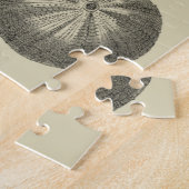 Schwarzer und Weißer Seeteufel Puzzle (Seite)