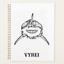 Schwarzer und weißer Stamm Großer Weißer Hai