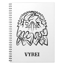 Schwarzer und weißer Stammesadler