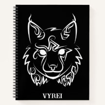 Schwarzer und weißer StammesLynx