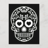 Schwarzer und weißer Zuckerhut - Weintraube Postka Postkarte (Vorderseite)