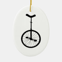 Schwarzer Unicycle