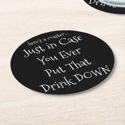 Schwarzer Untersetzer (Angewinkelt)