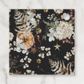 Schwarzer Urlaub Geschenkanhänger (Rückseite)