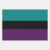 SCHWARZER URLAUB GESCHENKPAPIER SET (Vorderseite 2)