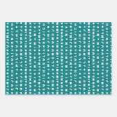 SCHWARZER URLAUB GESCHENKPAPIER SET (Vorderseite)