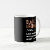 Schwarzer Urologe Definition Funny Urology Doktor Kaffeetasse (VorderseiteRechts)