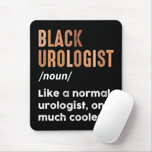 Schwarzer Urologe Definition Funny Urology Doktor Mousepad