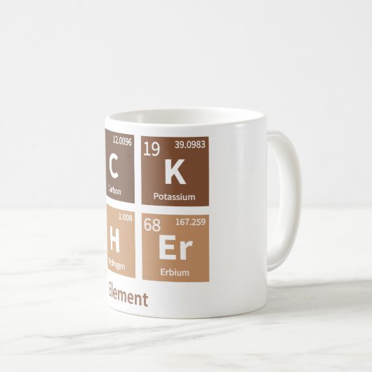 Schwarzer Vater das wesentliche Element Melanin Pi Kaffeetasse (VorderseiteRechts)