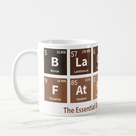 Schwarzer Vater das wesentliche Element Melanin Pi Kaffeetasse (Links)